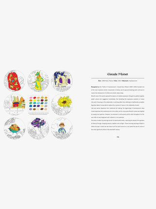 Claude Monet (Art Colouring Book) by Daisy Seal