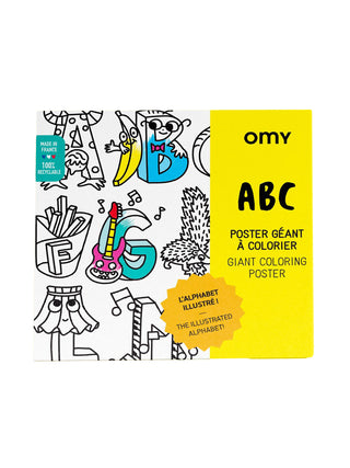 Abc Giant Coloring Poster