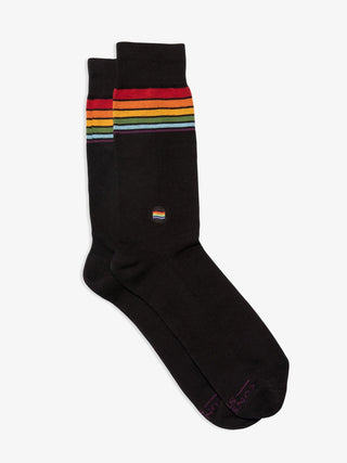 Socks that Save LGBTQ Lives, Classic Rainbow Stripe
