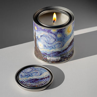 Van Gogh Starry Night Candle