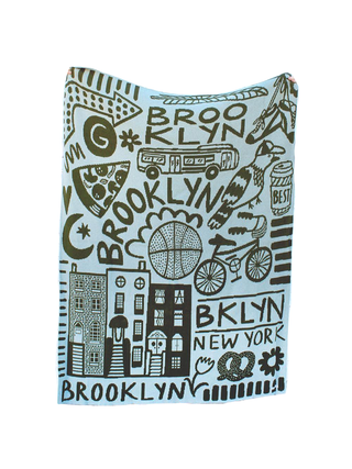 Brooklyn G Train Blanket