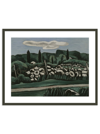The Last Stone Walls, Dogtown by Marsden Hartley