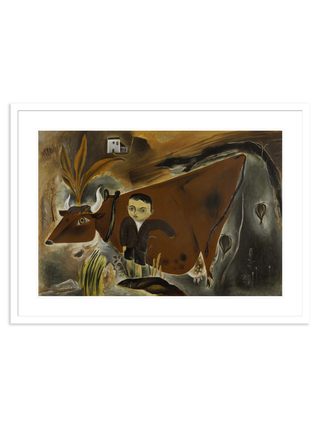 Little Joe with Cow by Yasuo Kuniyoshi