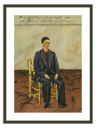Self-Portrait with Cropped Hair by Frida Kahlo