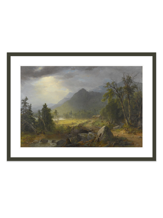 The First Harvest in the Wilderness Print by Asher B. Durand