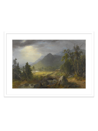 The First Harvest in the Wilderness Print by Asher B. Durand