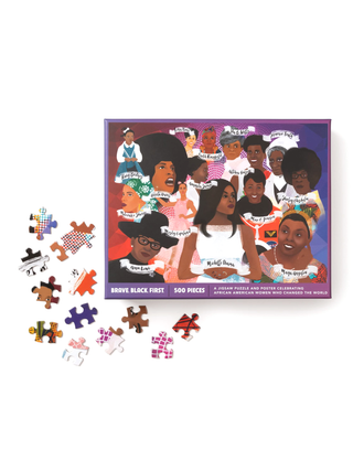 Brave. Black. First. Puzzle