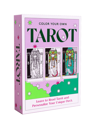 Color Your Own Tarot: Learn to Read Tarot and Personalise Your Unique Deck