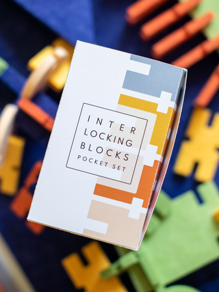 Interlocking Blocks Pocket Set