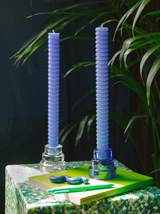 Taper Candles, Blue by Dusen Dusen
