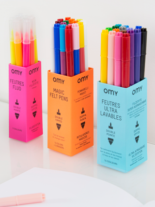 Crayons feutres lavables Double Doodlers Crayola