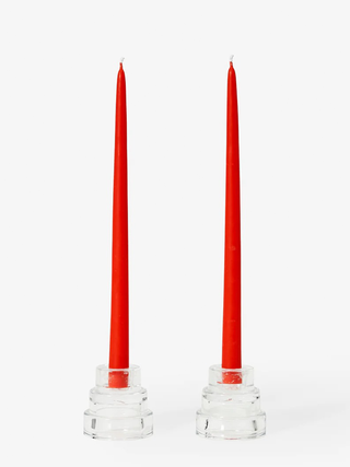 Honey, I'm Home Beeswax Candles, Coral