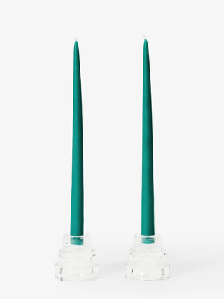 Honey, I'm Home Beeswax Candles, Teal