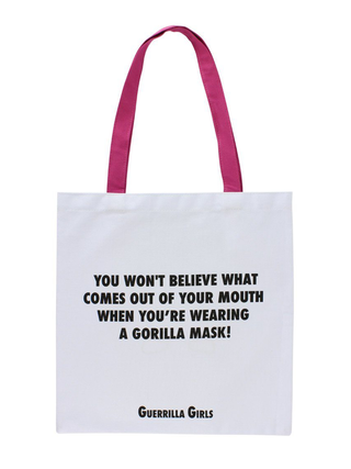Gorilla Mask Tote Bag x Guerrilla Girls