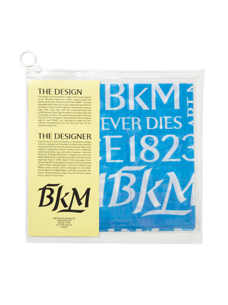 Vocal Type x Brooklyn Museum Scarf, Blue